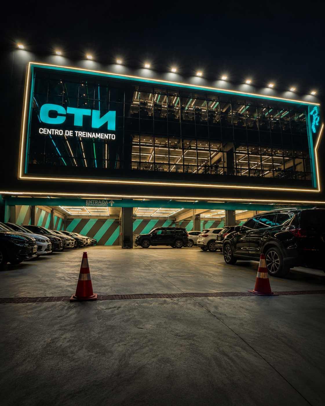 Fachada comercial em ACM — Digital Signs